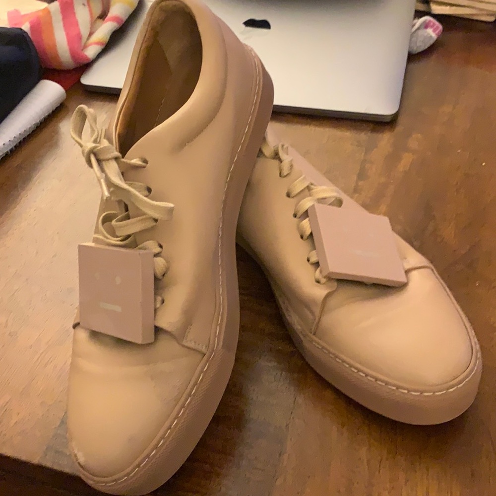 acne studio sneakers made in italy